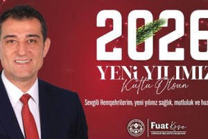 2026 Yılının; Barışın, Huzurun ve Bereketin Arttığı Bir Yıl Olmasını Diliyorum